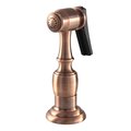 Kingston Brass KBSPR6AC Kitchen Side Sprayer, Antique Copper KBSPR6AC